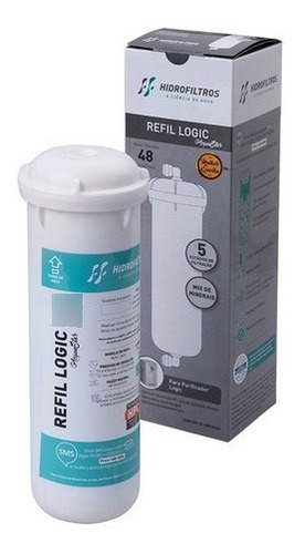 Refil Filtro Purificador Hidrofiltros Acquastar Digit Logic 