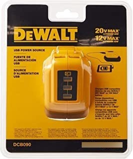 Fuente De Alimentaci&oacute;n Usb Dewalt Dcb090&nbsp;12 Hdw