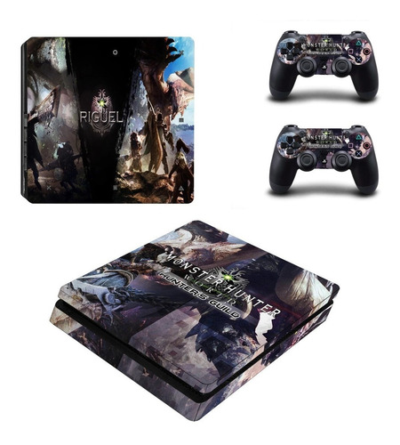 Skins Ps4 Slim Remate Anime Video Juegos