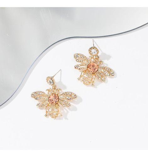 2 Aretes De Mariposas Resplandecientes: Accesorios 2 Piezas