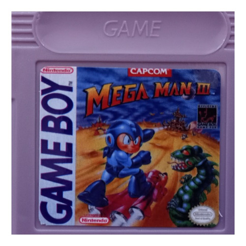 Mega Man 3 Para Game Boy, Gbp, Gbc, Gb Advance. Repro