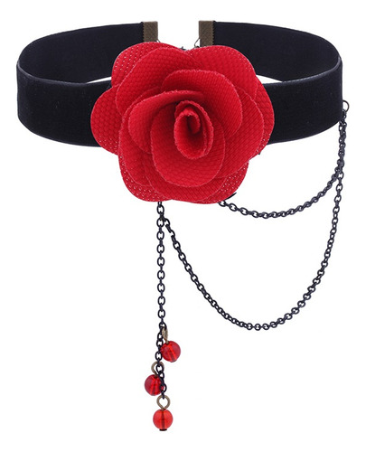 Collar Gargantilla De Moda Para Mujer Terciopelo Listones