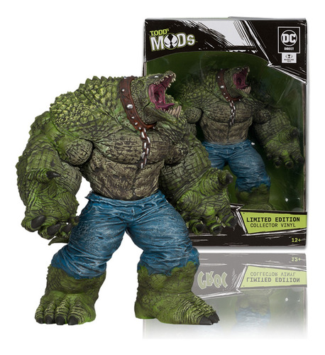 Figura Mcfarlane Killer Croc (todd's Mods), 4,5 (posada) (Reacondicionado)