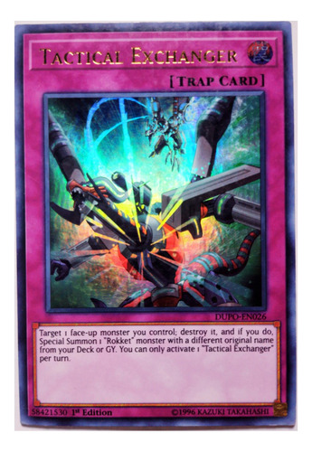 Tactical Exchanger +15 Cartas De Regalo Yugioh