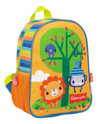 Mochila Infantil Fisher Price Jardin 12¨ Wabro Original