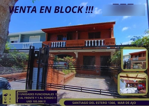 Departamento Venta Mar De Ajo En Block