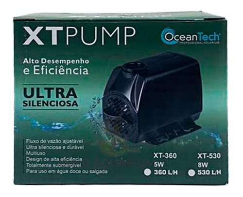 Bomba Submersa Xt Ocean Tech Xt-3000 Lt/h