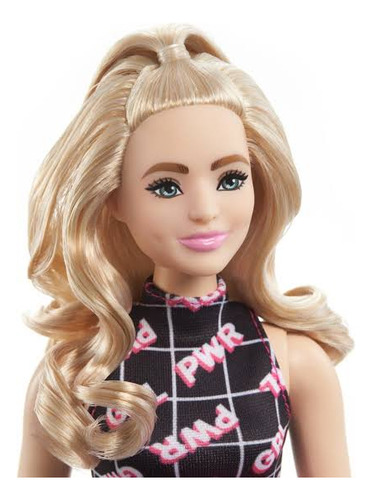 Muñeca Barbie Fashionistas #202 Curvy Con Cabello Rubio