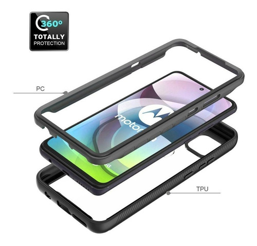 Imagen 5 de 6 de Case 360 Anti Impacto Motorola Moto G 5g