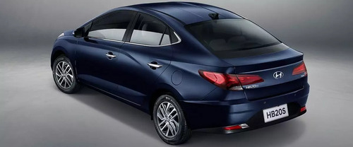 Imagem 4 de 6 de Hyundai- New Hb20s Evolution 1.0 Tgdi- Azul/21/22