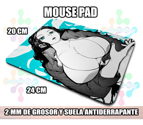 Mouse  Pad Robin Retro Azul