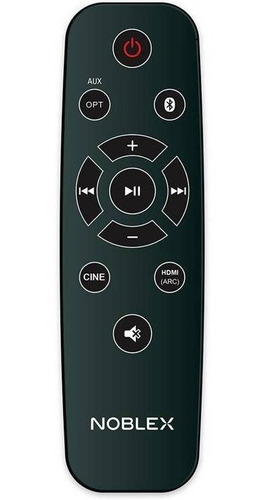 Barra De Sonido Noblex Sb100swp Soundbar 2.1 90w Bluetooth Color Negro