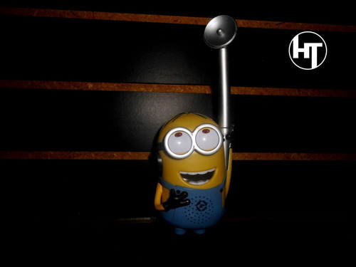 Walkie Talkies Minions Stuart Y Dave, Ekids, 9 Pulgadas (Usado)
