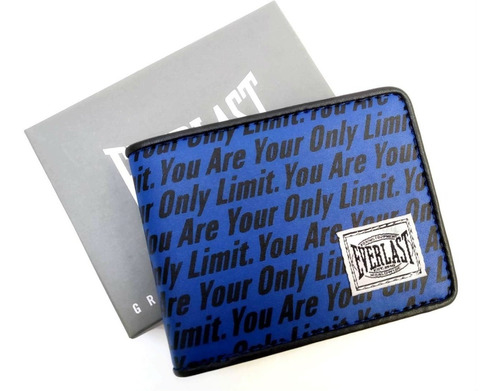 Billetera Hombre Everlast Ecocuero Porta Tarjetas Caja