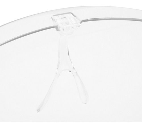 - Protector Facial Transparente, Antivaho Y Antisalpicaduras