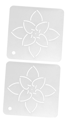 2x Plantilla Para Acolchar De Plástico Plantilla Para