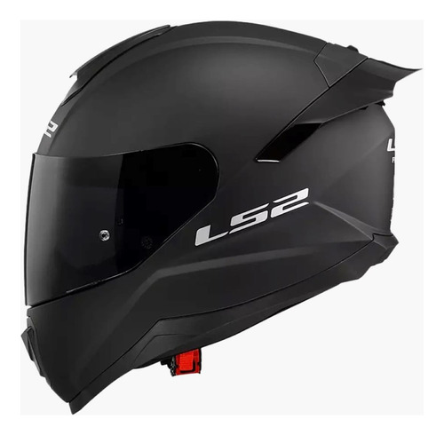 Casco Ls2 Ff802 Negro Mate Con Visor Negro  - Gkmotos