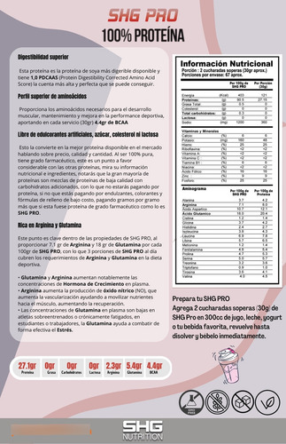 Shg Pro 800gr + Carbomax 800gr (proteína + Carbohidratos)
