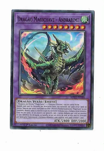Carte Yu-Gi-Oh! - Dragon De La Magiclé - Andrabime [DAMA-FR037