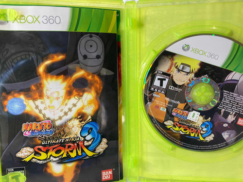 Jogo Naruto Storm 3 Xbox 360 Original (Usado)