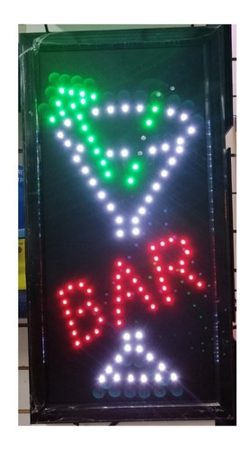 Cartel Luminoso Led De Bar 50x30