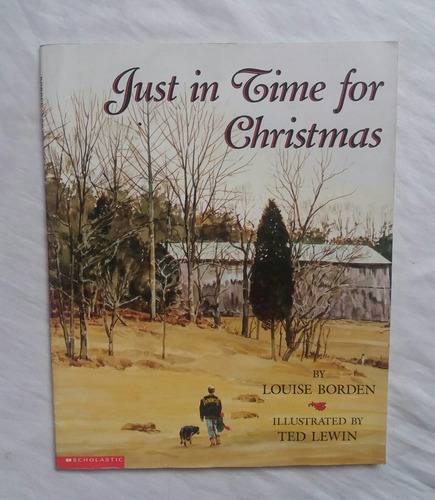 Just In Time For Christmas Louise Borden Libro En Ingles 