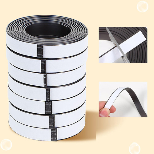 Tiras De Cinta Magnética Con Adhesivo For Pizarras Blancas