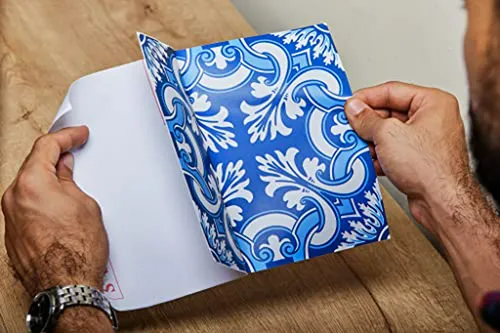 Azulejos Autoadhesivos Estilo Español Portugués - 16 Piezas