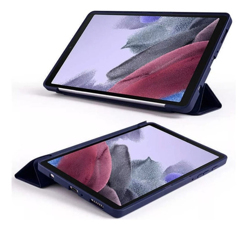Funda Smart Cover Samsung Tab S6 Lite ( Pantalla 10.4) Azul Oscuro