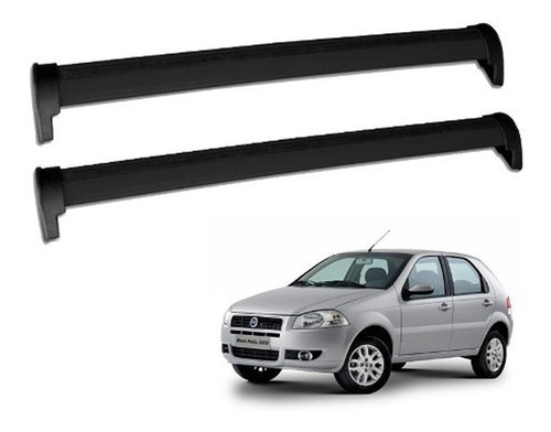 Rack De Teto Fiat Palio Siena 4 Portas Preto