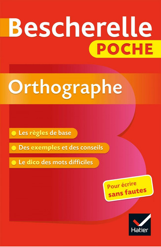 Libro Bescherelle Poche Orthographe - Hatier