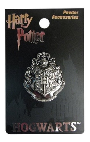 Harry Potter Hogwarts School Crest Pin Metalico 3cm