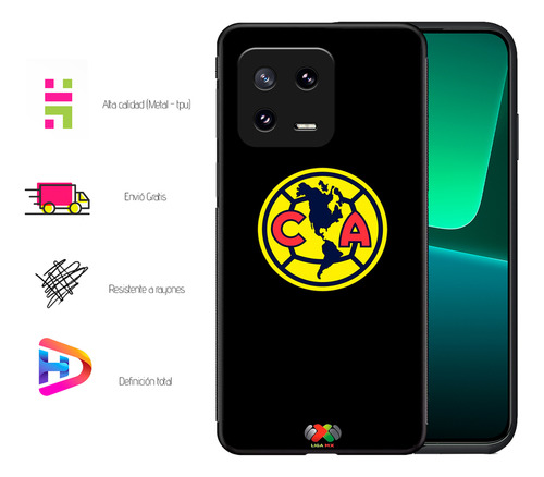 Funda + Extra Para Xiaomi, Poco (todos) Cluub Americaa Xiaomi Mi10t