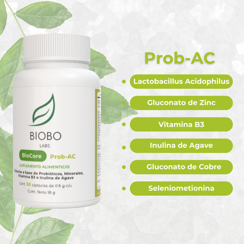 Biobo Labs Biocore Prob-ac Sabor Sin sabor