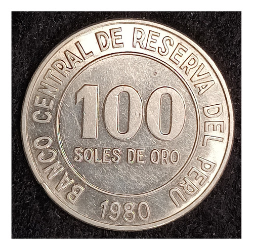 Perú 100 Soles De Oro 1980 Excelente Km 283