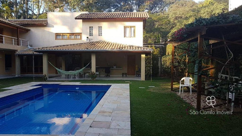 Imagem 2 de 30 de Casa Com 5 Dormitórios À Venda, 550 M² Por R$ 1.550.000 - Parque Frondoso - Granja Viana - Cotia/sp - Ca1815