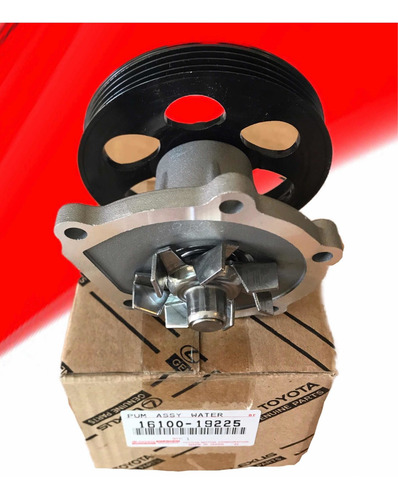 Imagen 3 de 5 de Bomba Agua Starlet 91-99 1.3 Original Toyota Jp 16100-19225
