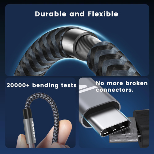 Cable Usb C Rampow, Cable Usb A Usb C De 240 W Cable C A C