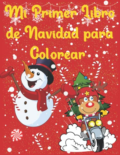 Mi Primer Libro De Navidad Para Colorear: Para Niños Y Joven