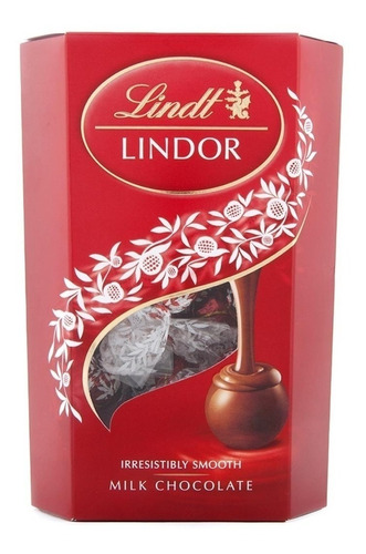 Chocolate Lindt Lindor Bombones Milk Leche 200g Origen Suiza