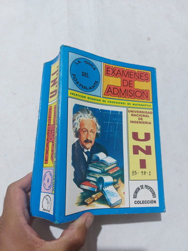 Libro De Examenes De Admision Uni 85 Al 98 (Usado)