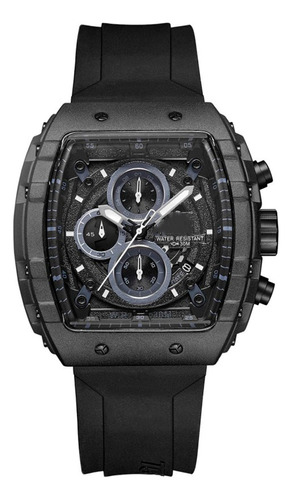 Reloj G-force Original H3996g Cronografo Negro + Estuche