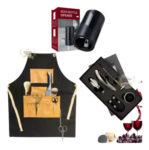 Set Super Regalo Fiestas Patrias Para Vino Accesorios