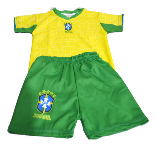 Conjunto De Playera Y Short Infantil (uniforme)