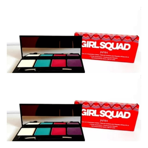 Jafra Girl Squad Paleta De Sombras Para Párpados  2 Pz