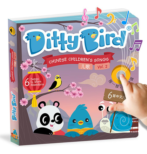 Ditty Bird Libro De Rimas Infantiles Chinas Edición De Canc