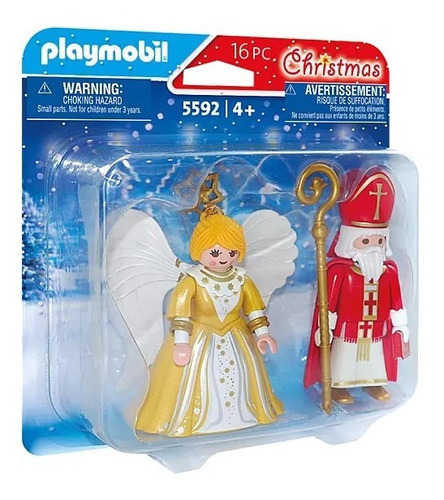 Playmobil Navidad 5592 San Nicolas Y Angel