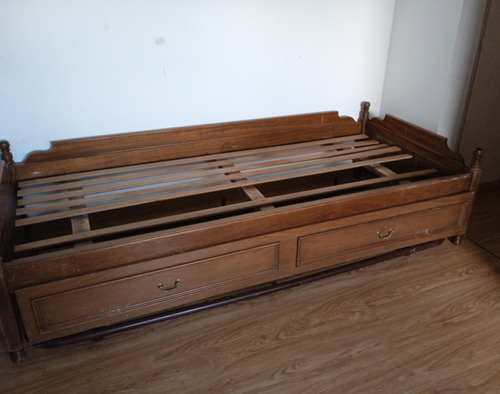 Cama Marinera, Madera Maciza 