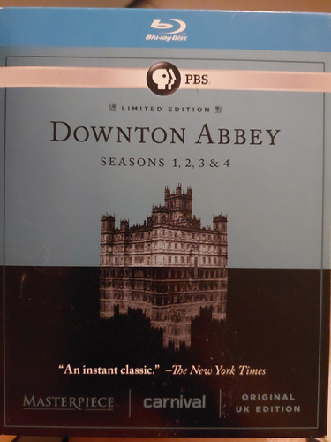 Bluray Downton Abbey Temporadas 1 A 4 Original 