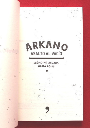 Asalto Al Vacío. ¿cómo He Llegado Hasta Aquí? - Arkano (Usado)